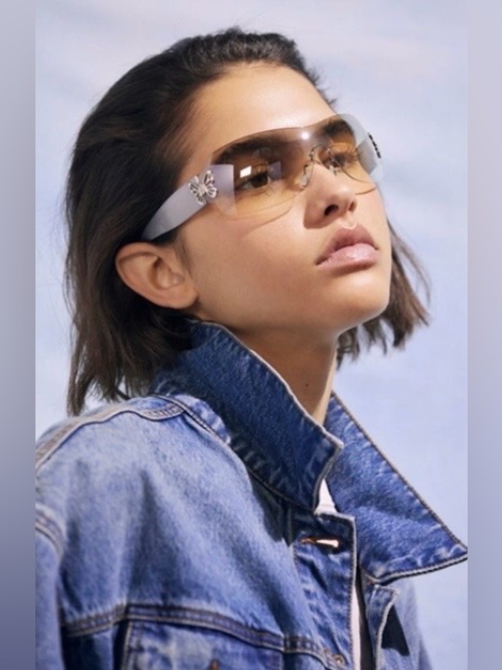 Y2K butterfly sunglasses